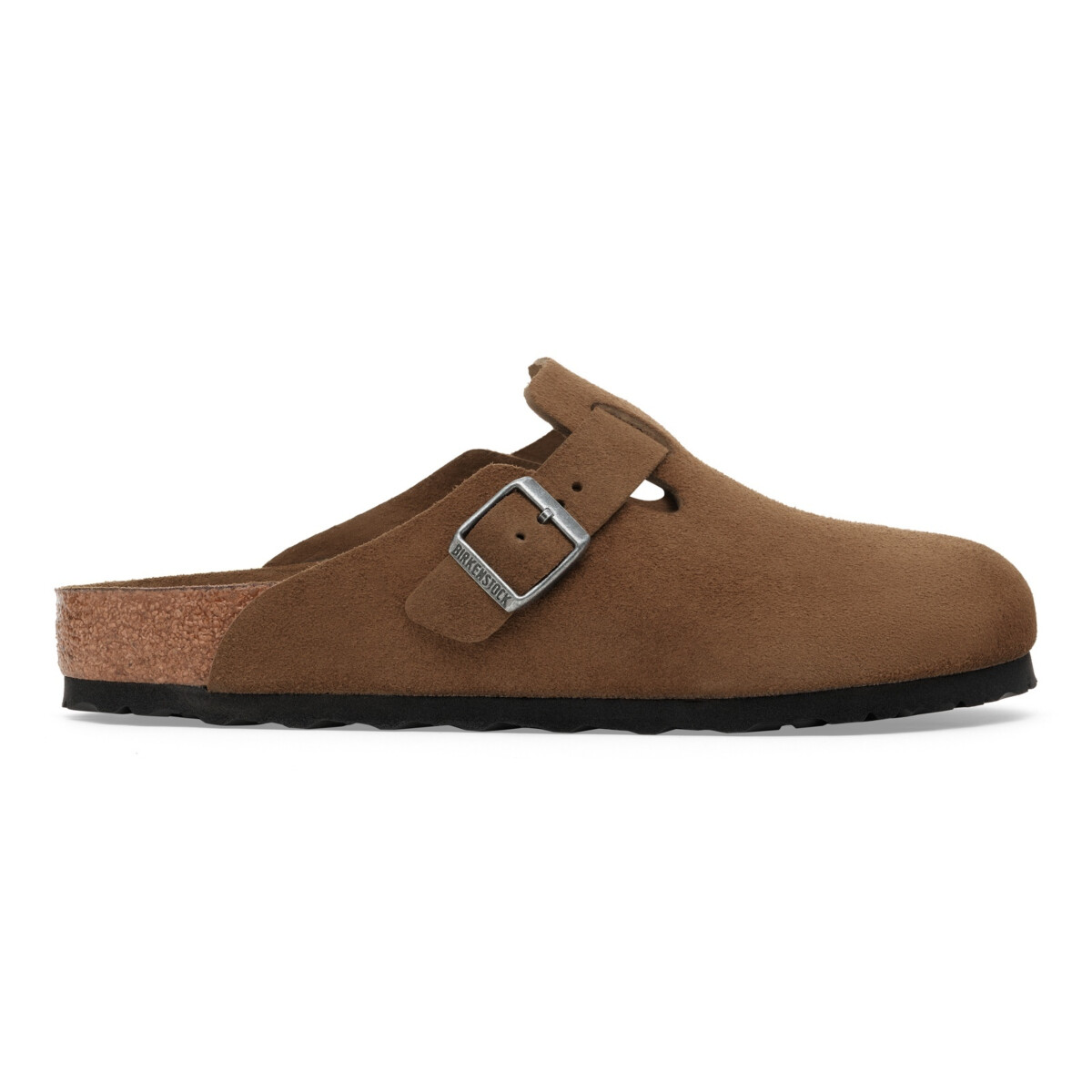 BIRKENSTOCK BOSTON SOFT FOOTBED SUEDE LEATHER - NARROW FIT
