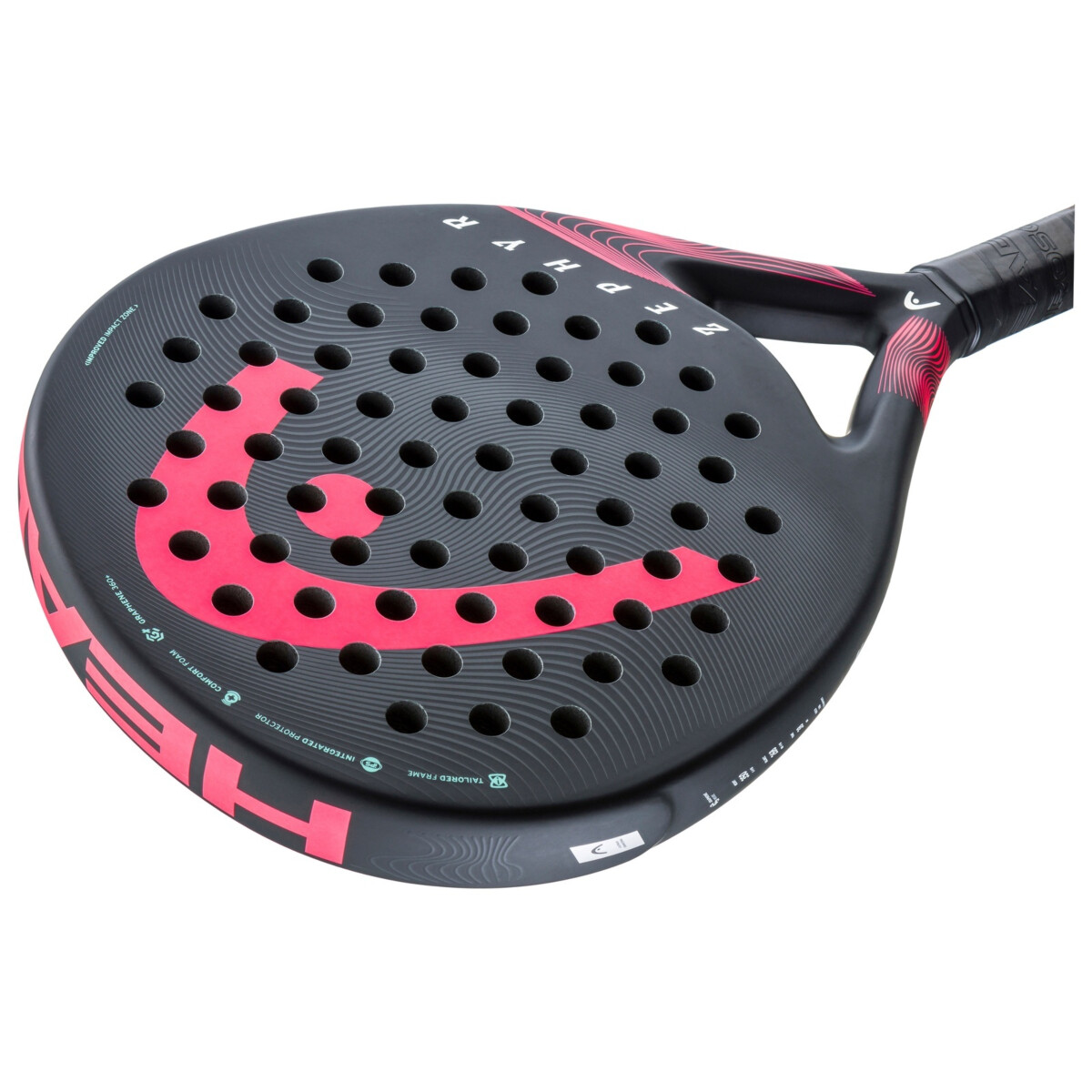 HEAD ZEPHYR 2023 PADEL RACQUET raketės