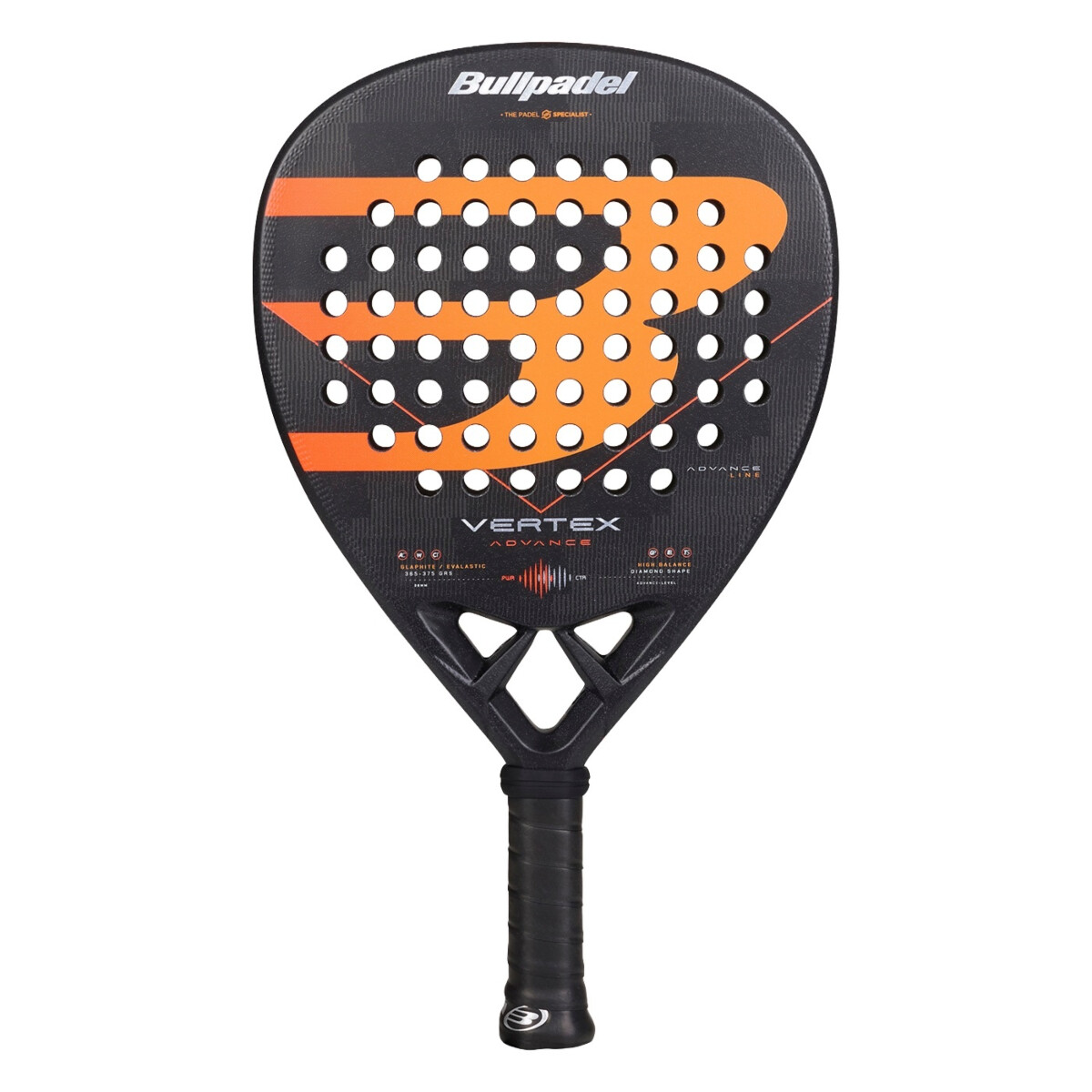 BULLPADEL VERTEX ADVANCE PADEL RACKET raketės