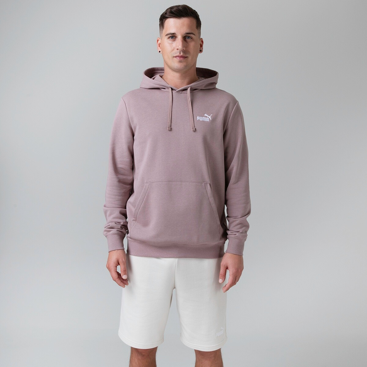 PUMA ESSENTIALS SMALL NO. 1 LOGO HOODIE džemperiai