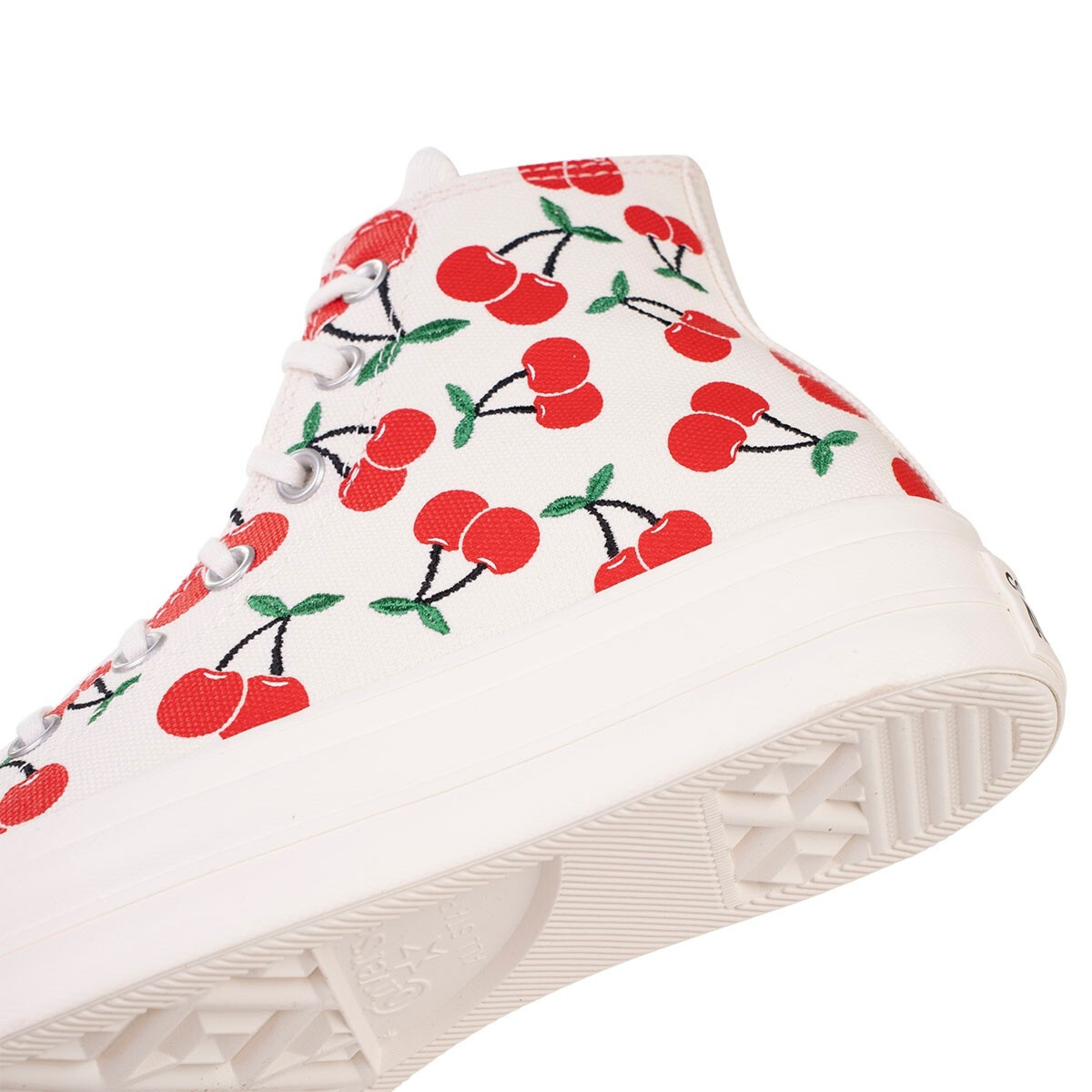 CONVERSE WOMEN'S CHUCK TAYLOR ALL STAR LIFT CHERRIES PLATFORM HIGH