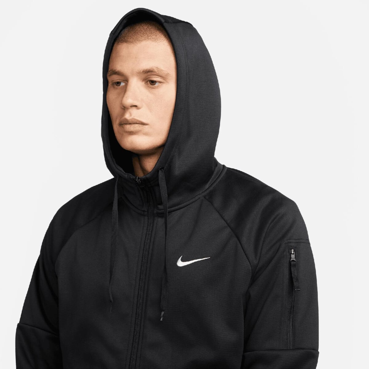 NIKE THERMA THERMA-FIT FULL-ZIP FITNESS TOP džemperiai