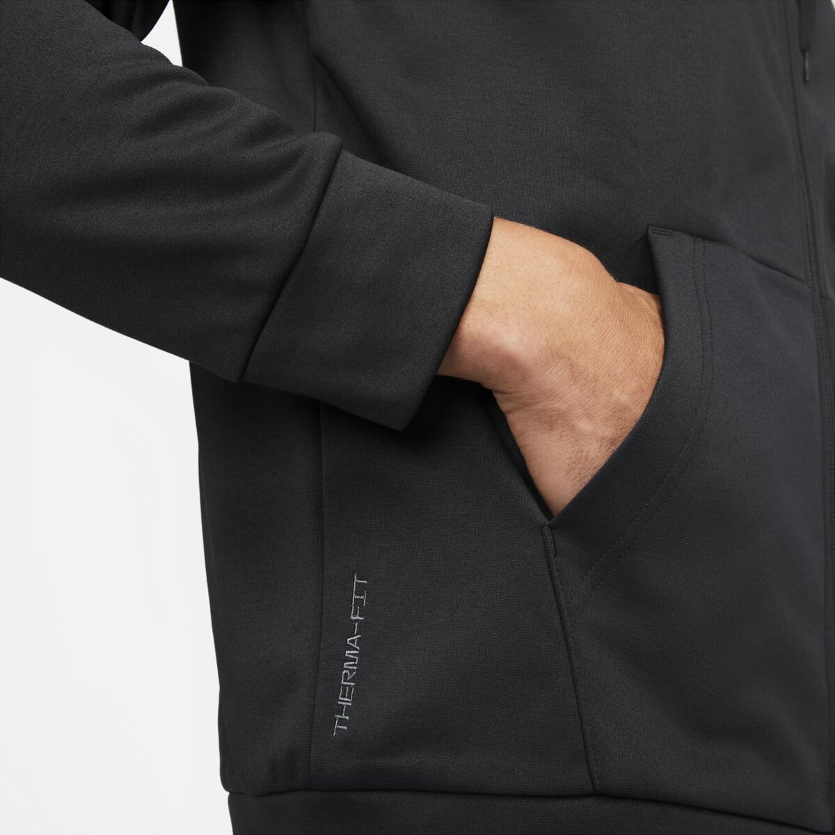 NIKE THERMA THERMA-FIT FULL-ZIP FITNESS TOP džemperiai