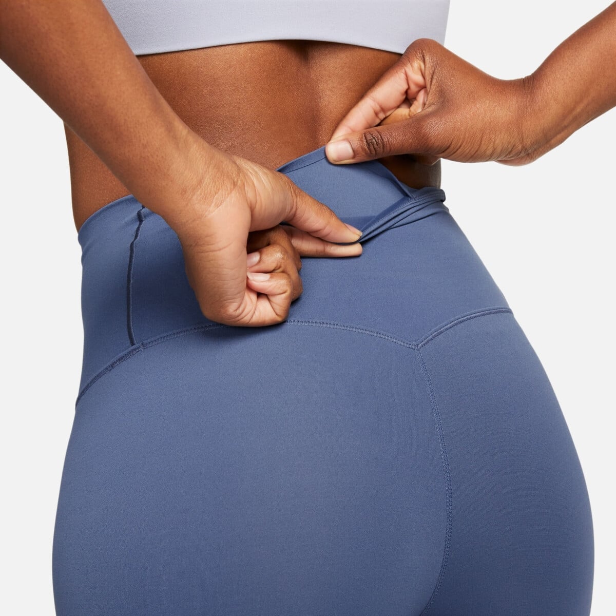 NIKE ZENVY WOMEN'S HIGH-WAISTED 7/8 LEGGINGS kelnės