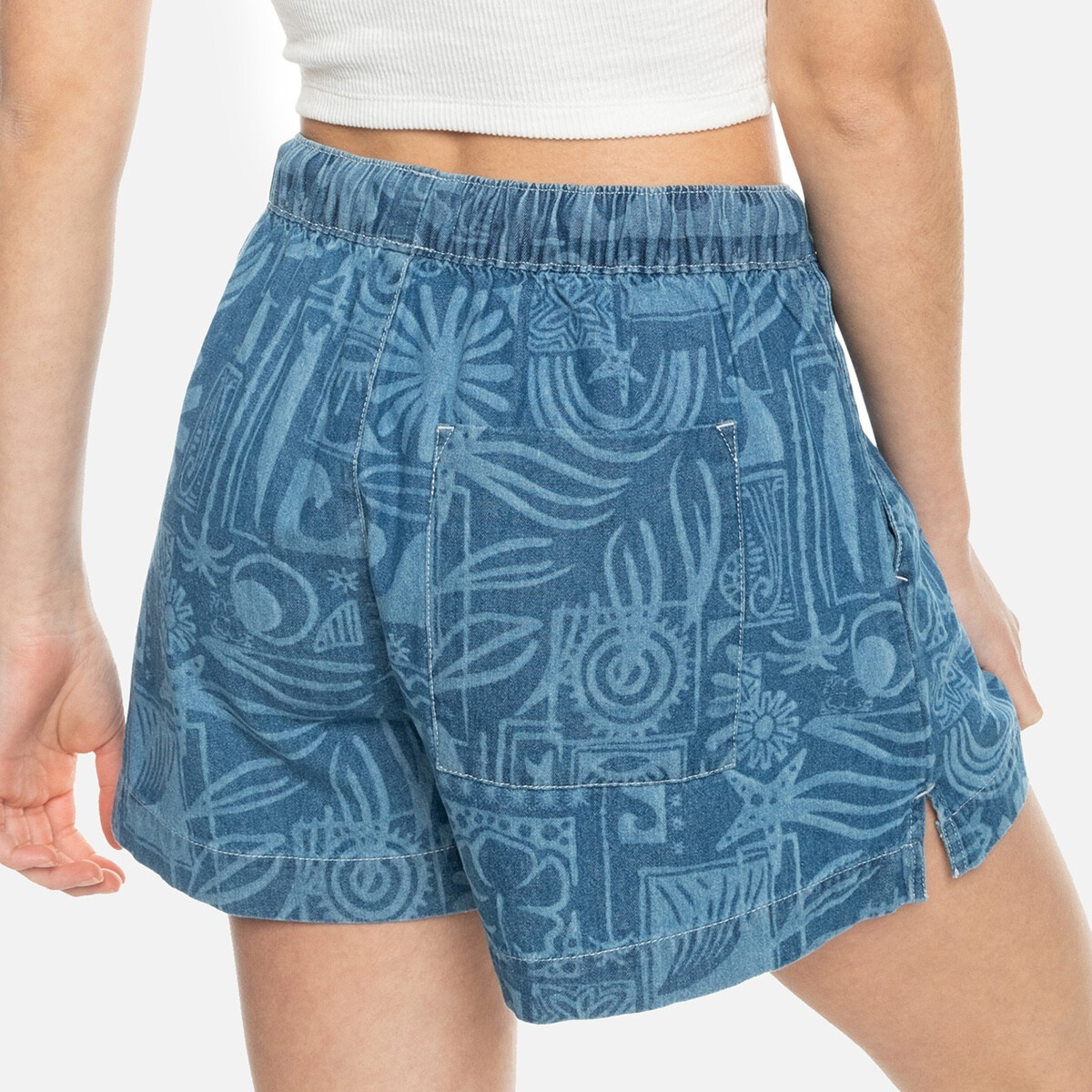 ROXY WOMEN'S LEKEITIO BREAK - BEACH DENIM SHORTS šortai