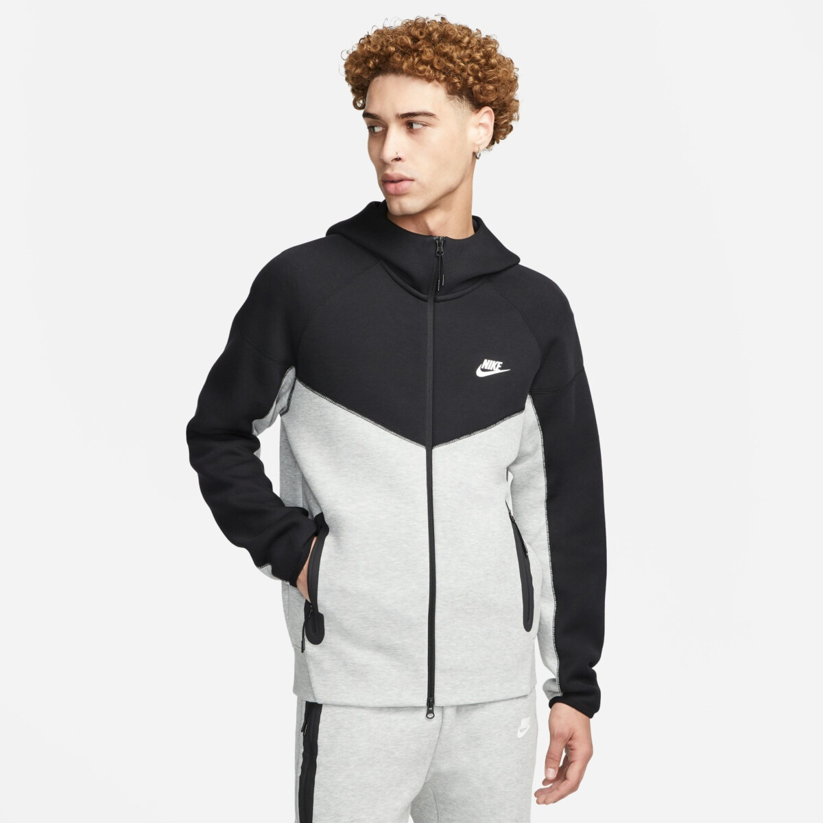 NIKE SPORTSWEAR TECH FLEECE WINDRUNNER MEN'S FULL-ZIP HOODIE