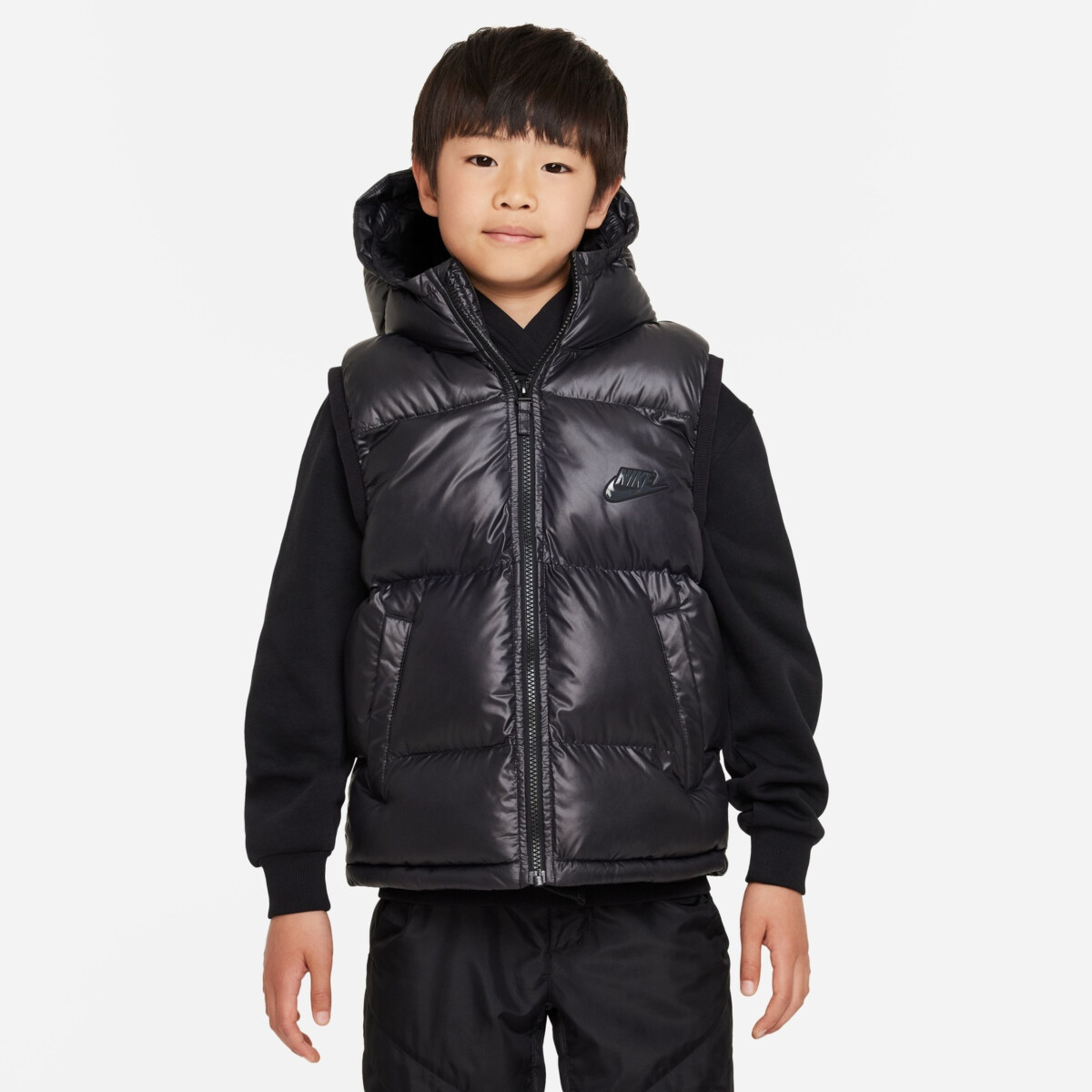 NIKE THERMA-FIT ULTIMATE REPEL PUFFER BIG KIDS' HOODED VEST
