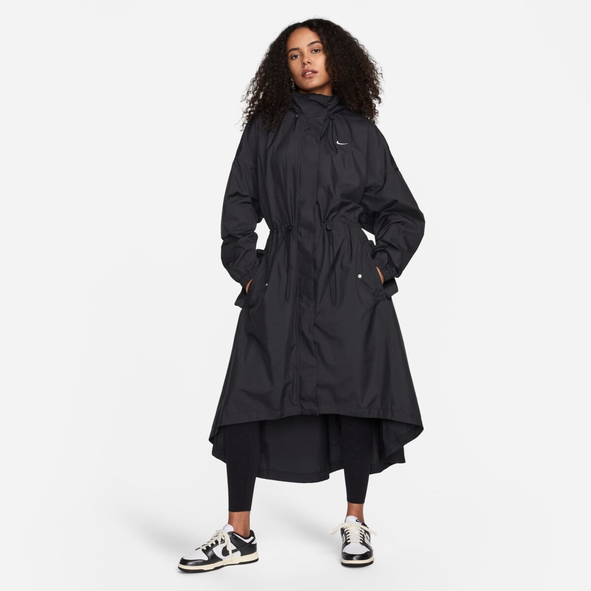 NIKE SPORTSWEAR ESSENTIAL WOMEN'S TRENCH COAT striukės ir parkos