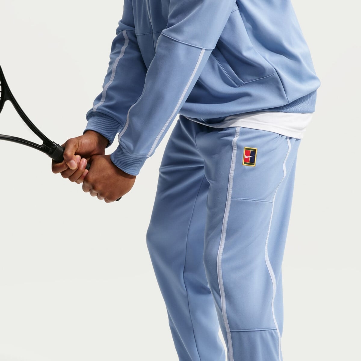 NIKE ALLCOURT LTHR（fargment） NIKE COURT HERITAGE TENNIS PANTS kelnės