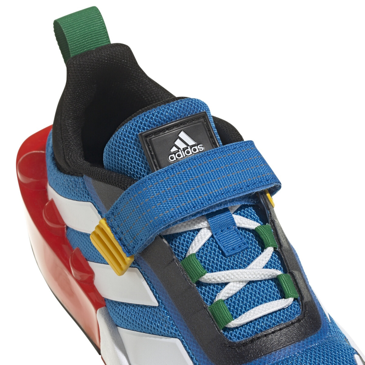 ADIDAS KIDS X LEGO® TECH RNR ELASTIC LACE AND TOP STRAP SHOES