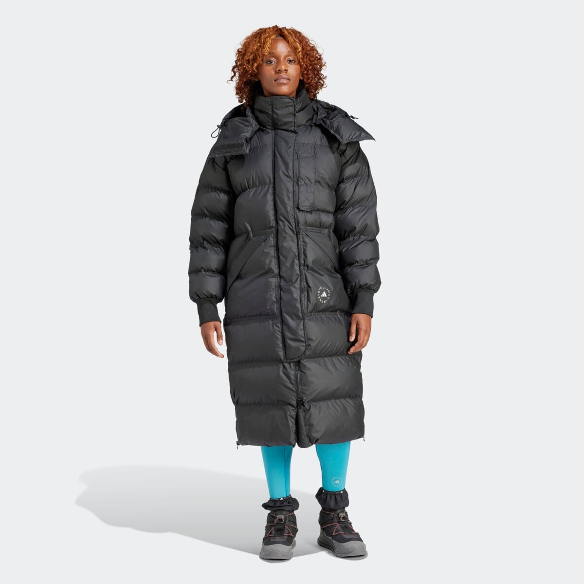 ADIDAS BY STELLA MCCARTNEY WOMENS TRUENATURE LONG PADDED JACKET