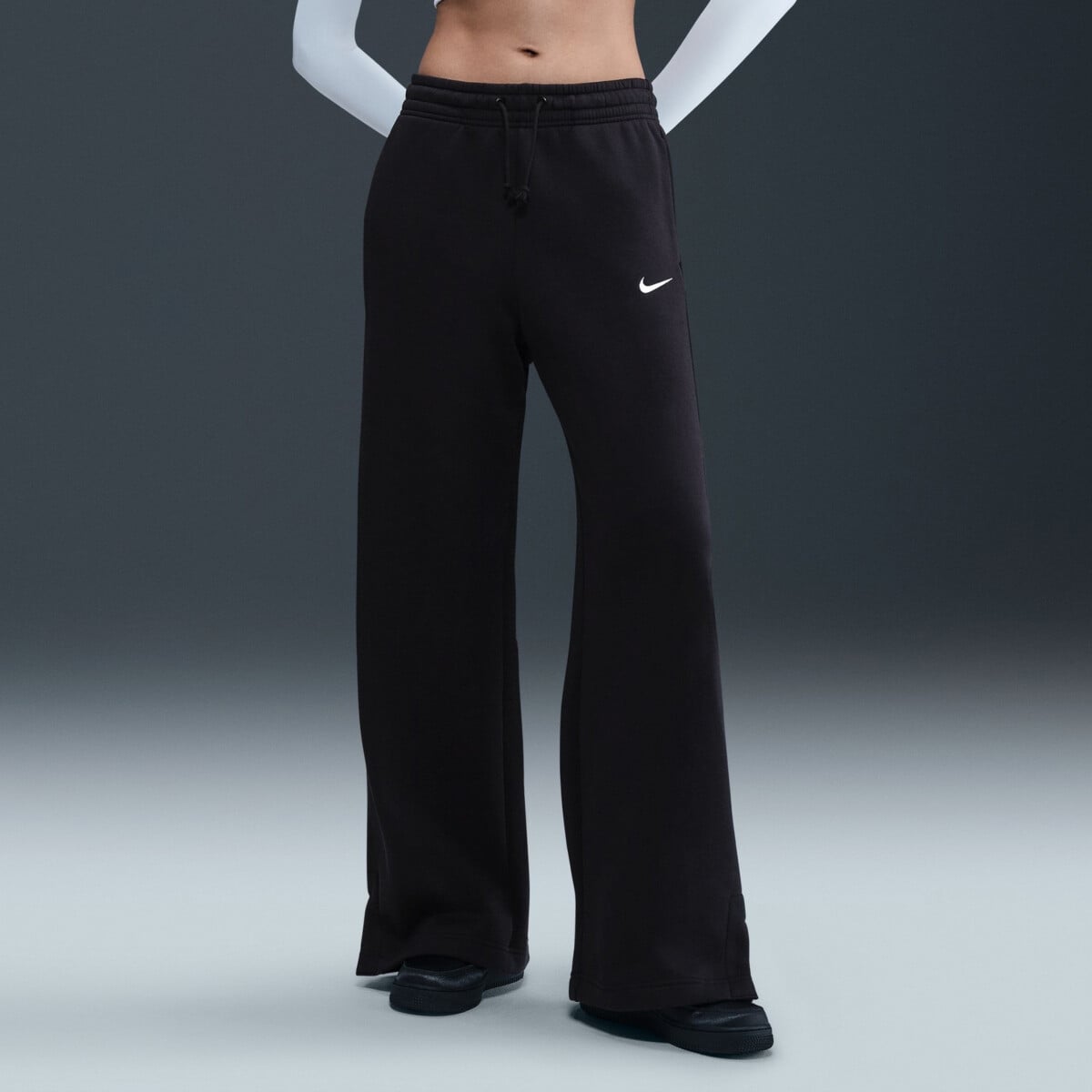 NIKE SPORTSWEAR PHOENIX FLEECE HIGH RISE WIDE-LEG PANTS kelnės