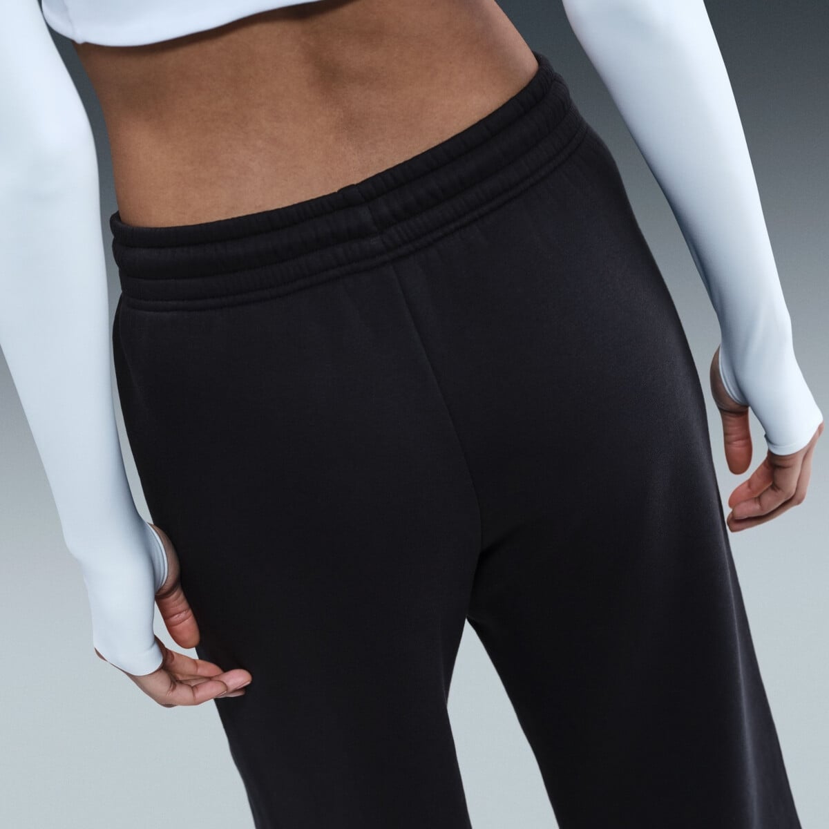 NIKE SPORTSWEAR PHOENIX FLEECE HIGH RISE WIDE-LEG PANTS kelnės