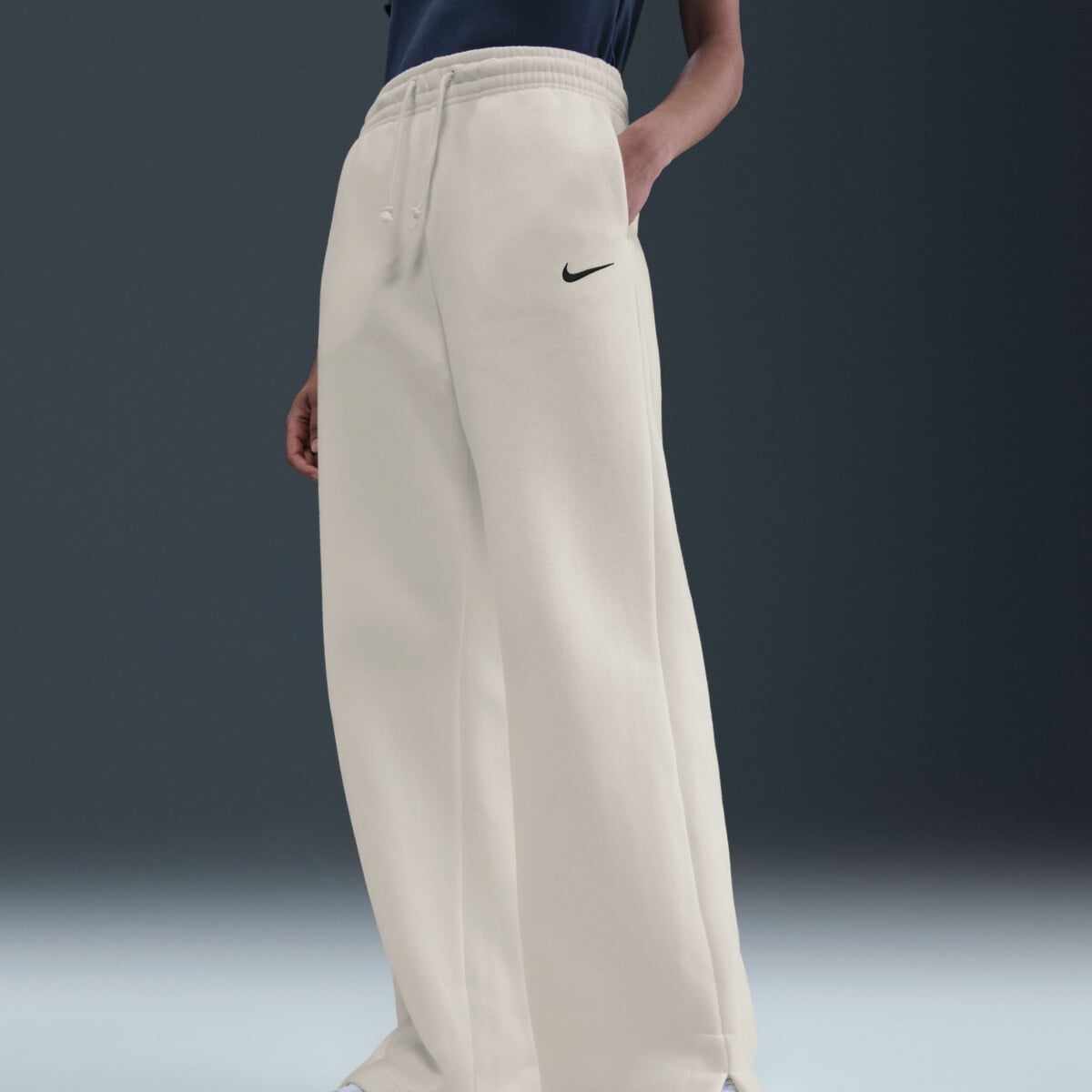 NIKE SPORTSWEAR PHOENIX FLEECE HIGH RISE WIDE-LEG PANTS kelnės