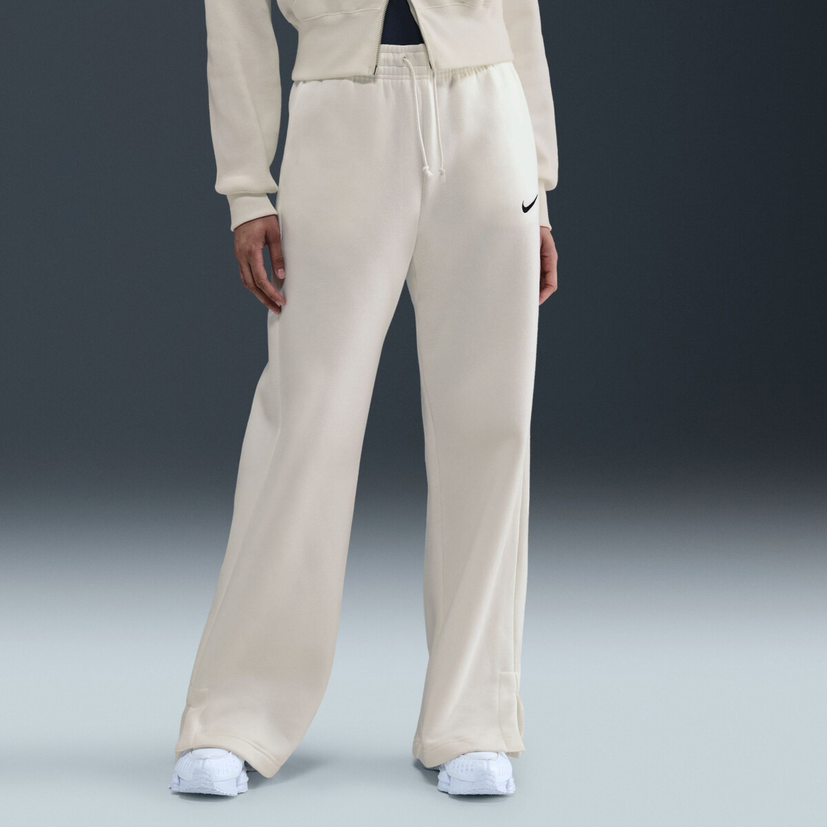 NIKE SPORTSWEAR PHOENIX FLEECE HIGH RISE WIDE-LEG PANTS kelnės
