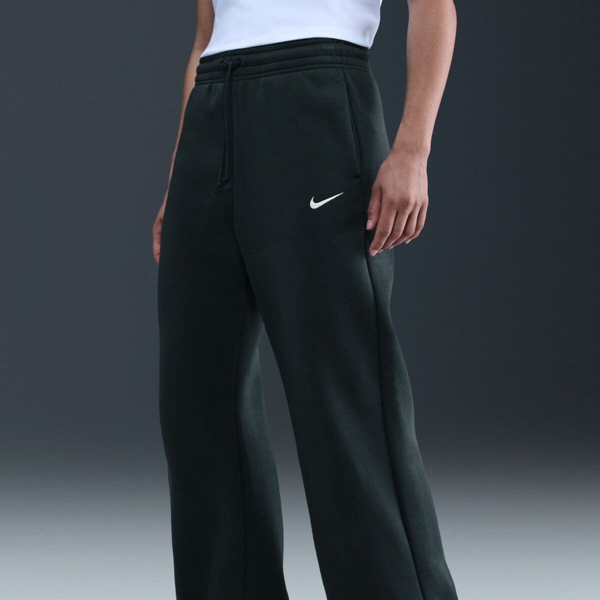 NIKE SPORTSWEAR PHOENIX FLEECE HIGH RISE WIDE-LEG PANTS kelnės