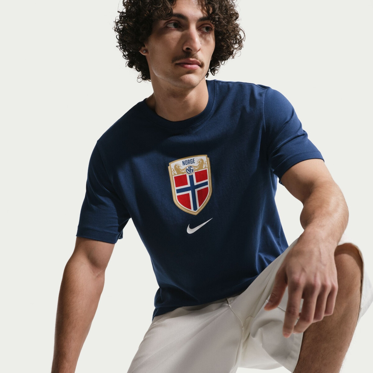 NIKE NORWAY SOCCER T-SHIRT marškinėliai