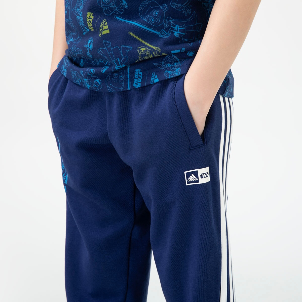 ADIDAS X STAR WARS KIDS YOUNG JEDI PANTS kelnės