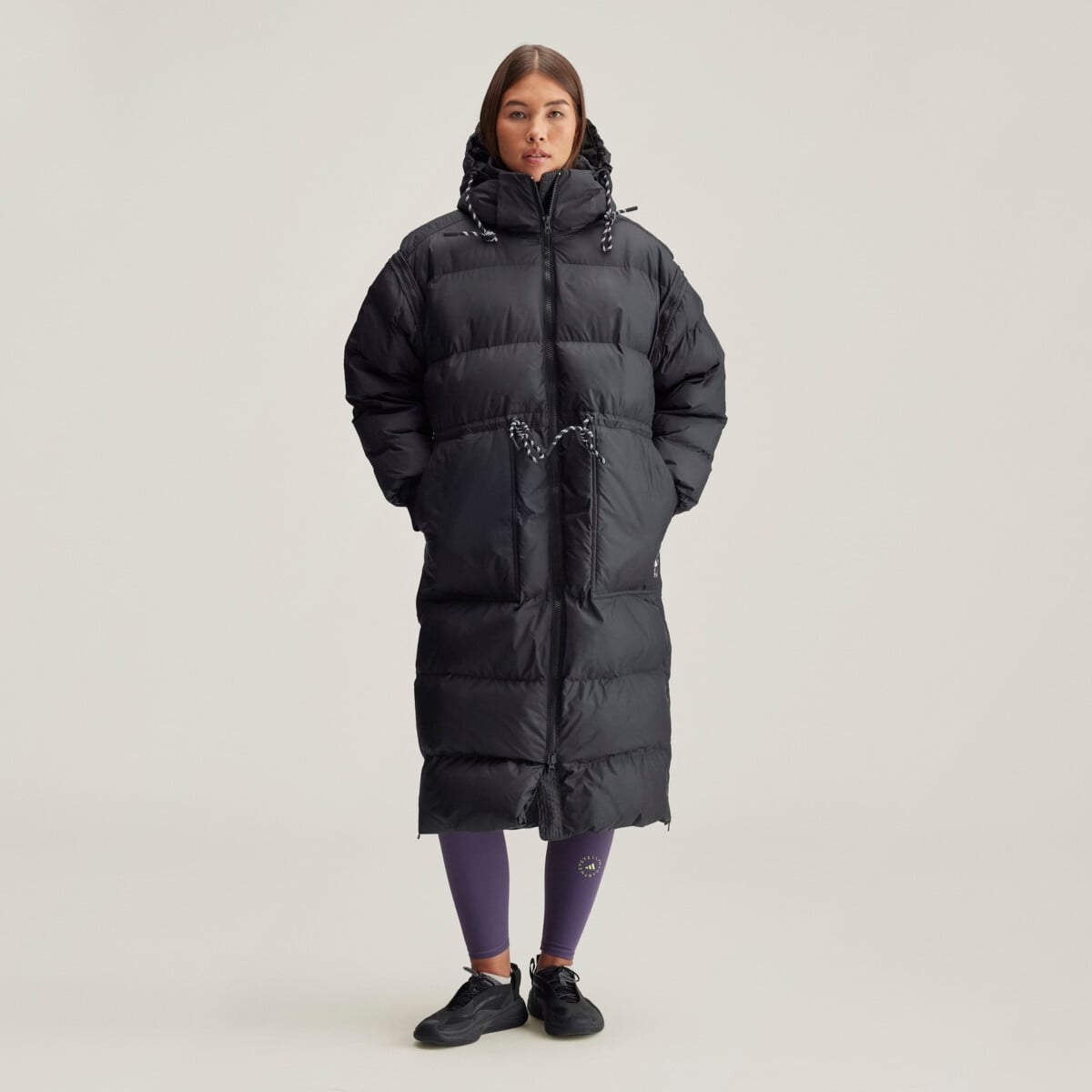 ADIDAS BY STELLA MCCARTNEY LONG PADDED WINTER JACKET striukės ir