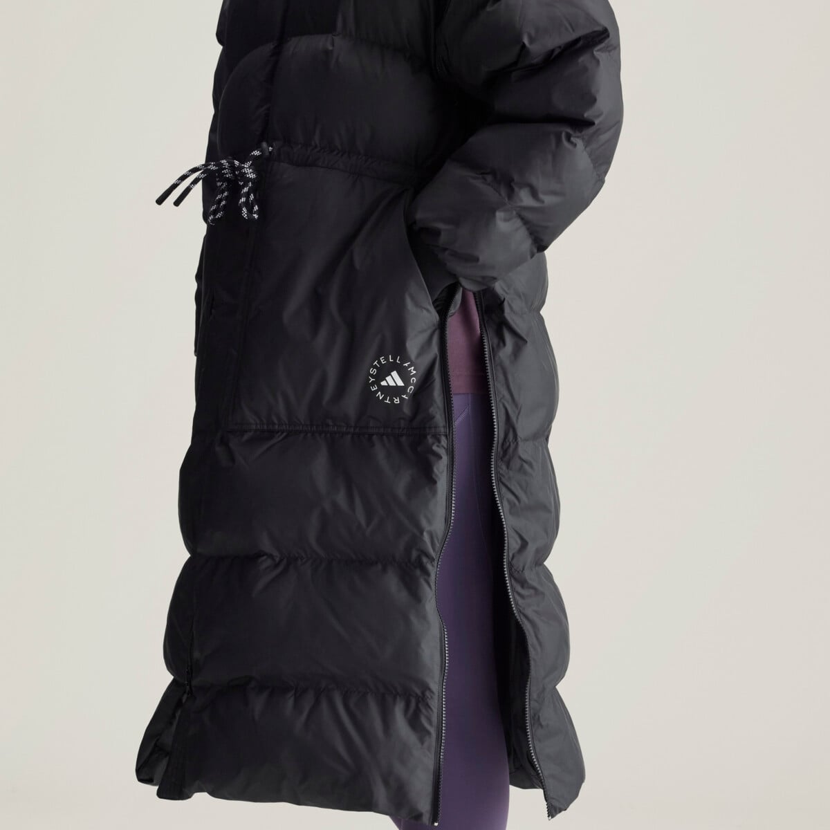 ADIDAS BY STELLA MCCARTNEY LONG PADDED WINTER JACKET striukės ir