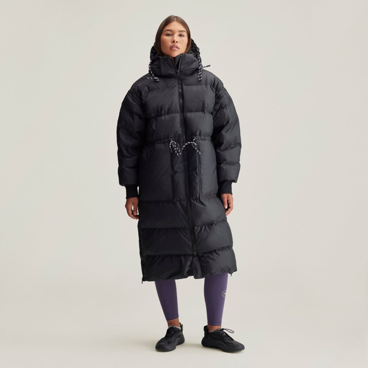 ADIDAS BY STELLA MCCARTNEY LONG PADDED WINTER JACKET striukės ir