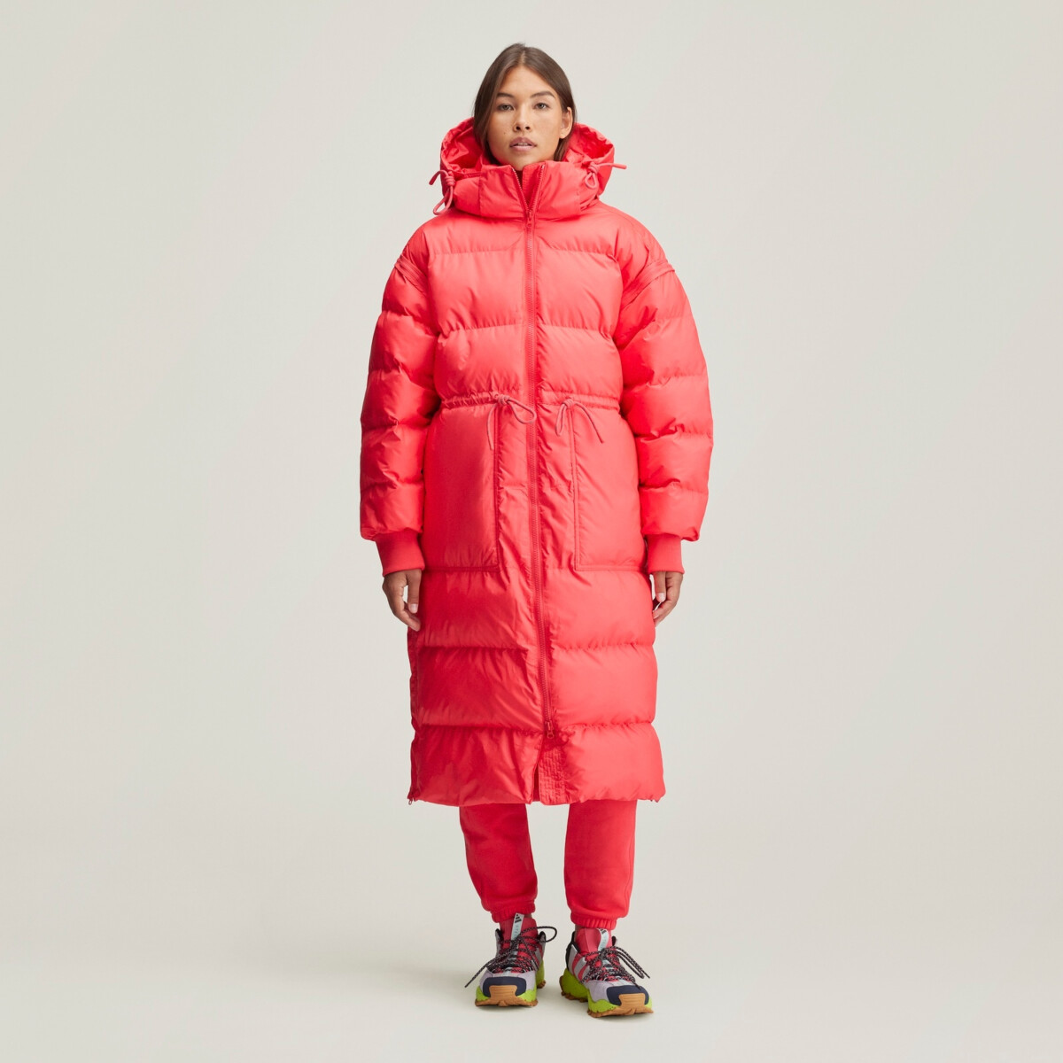 STREULE GARNET 70 24.0㎝ ADIDAS BY STELLA MCCARTNEY WOMEN'S LONG PADDED WINTER JACKET