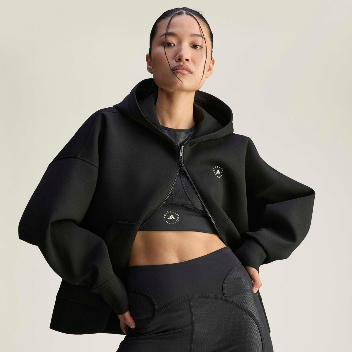 sw1173♪ ADIDAS BY STELLA MCCARTNEY SCUBA HOODIE džemperiai