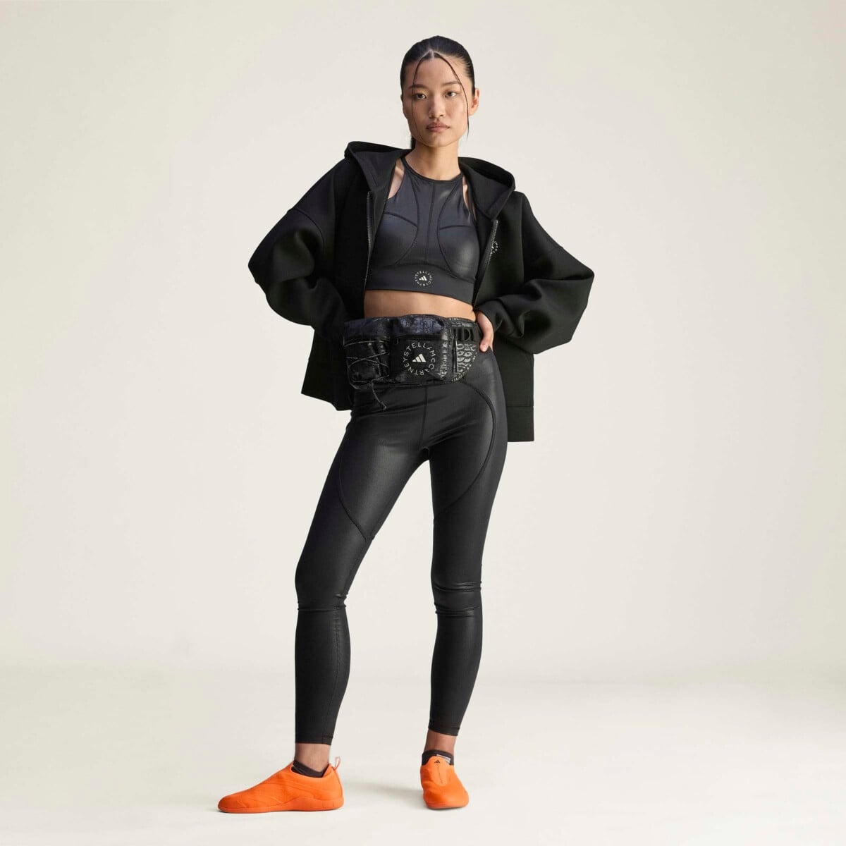 sw1173♪ ADIDAS BY STELLA MCCARTNEY SCUBA HOODIE džemperiai