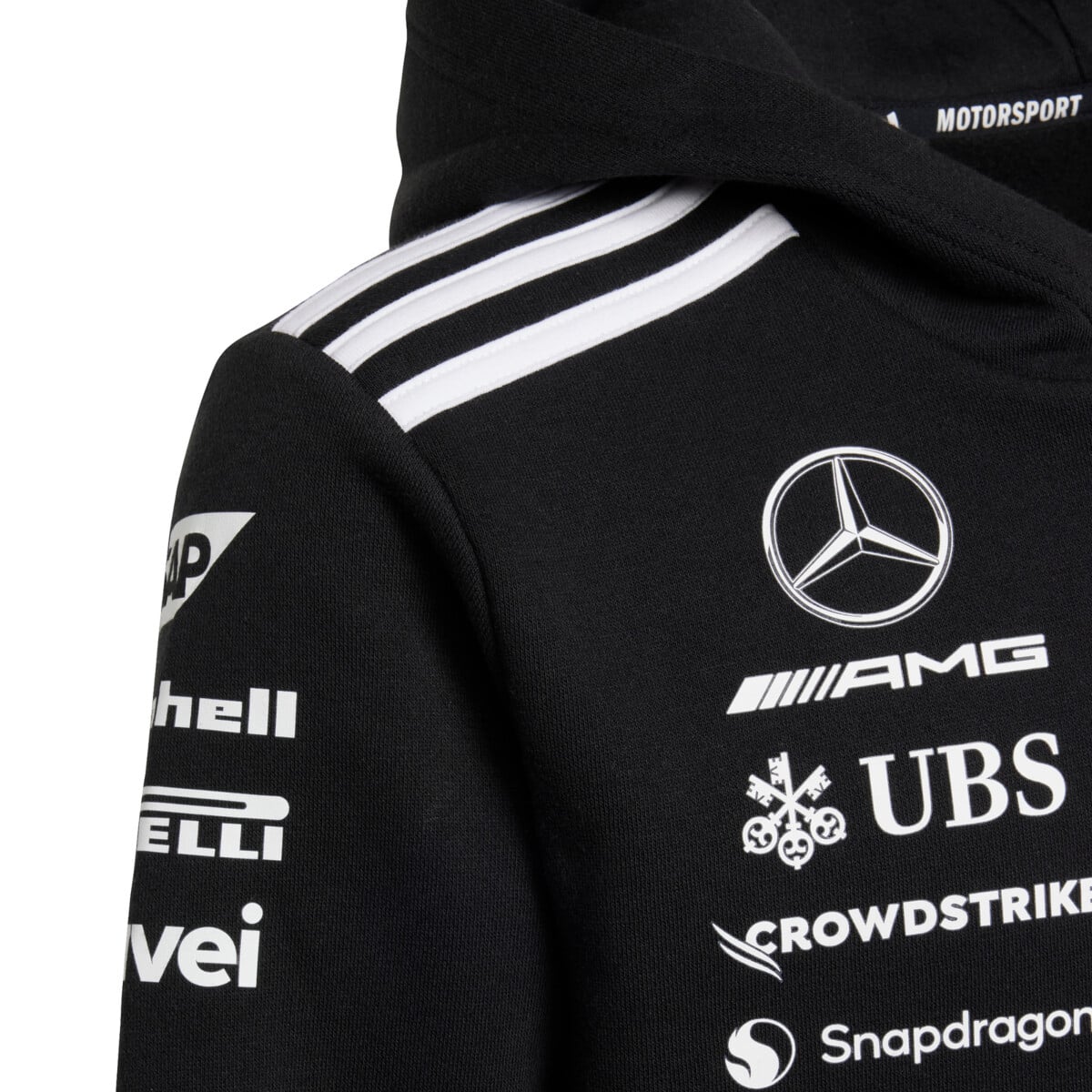 ADIDAS MERCEDES - AMG PETRONAS FORMULA ONE TEAM HOODED džemperiai