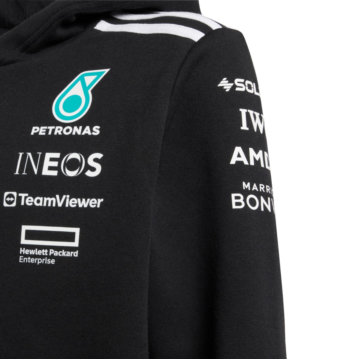 ADIDAS MERCEDES - AMG PETRONAS FORMULA ONE TEAM HOODED džemperiai