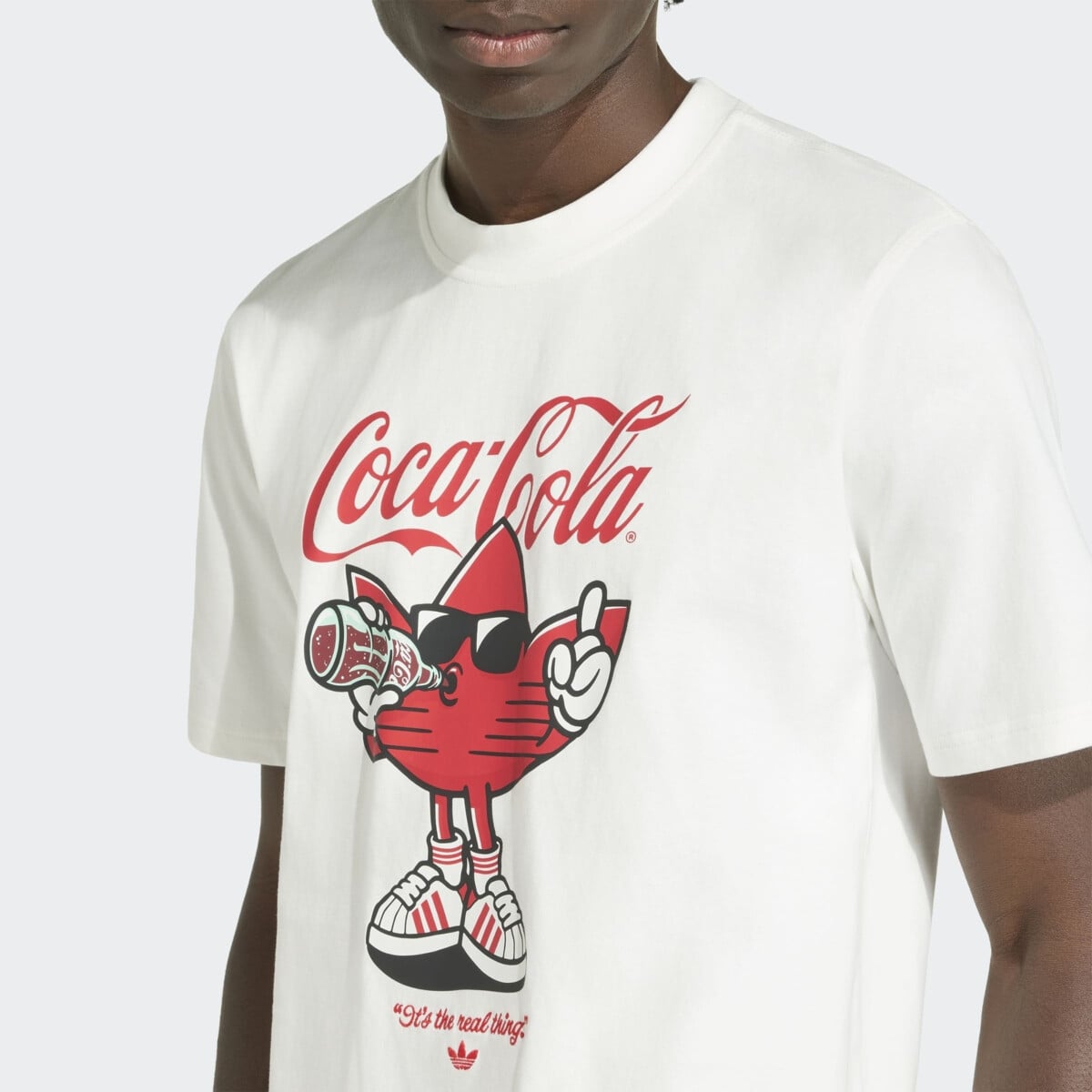 ADIDAS ORIGINALS X COCA-COLA CLASSIC SPORT GRAPHIC TREFFIE T-SHIRT