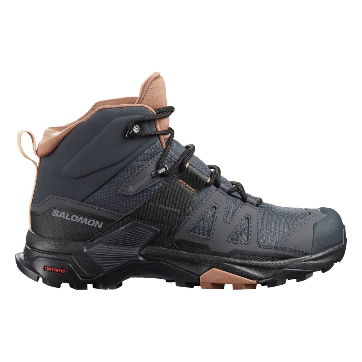 ・m SALOMON WOMEN'S X ULTRA 4 MID GORE-TEX HIKING BOOTS ėjimo batai