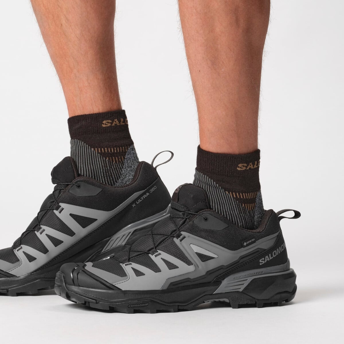 SALOMON MEN'S X ULTRA 360 GORE-TEX HIKING SHOES ėjimo batai
