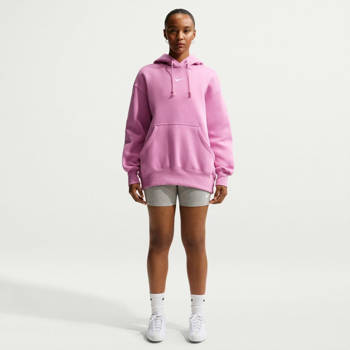 NIKE SPORTSWEAR PHOENIX FLEECE OVERSIZED PULLOVER HOODIE džemperiai