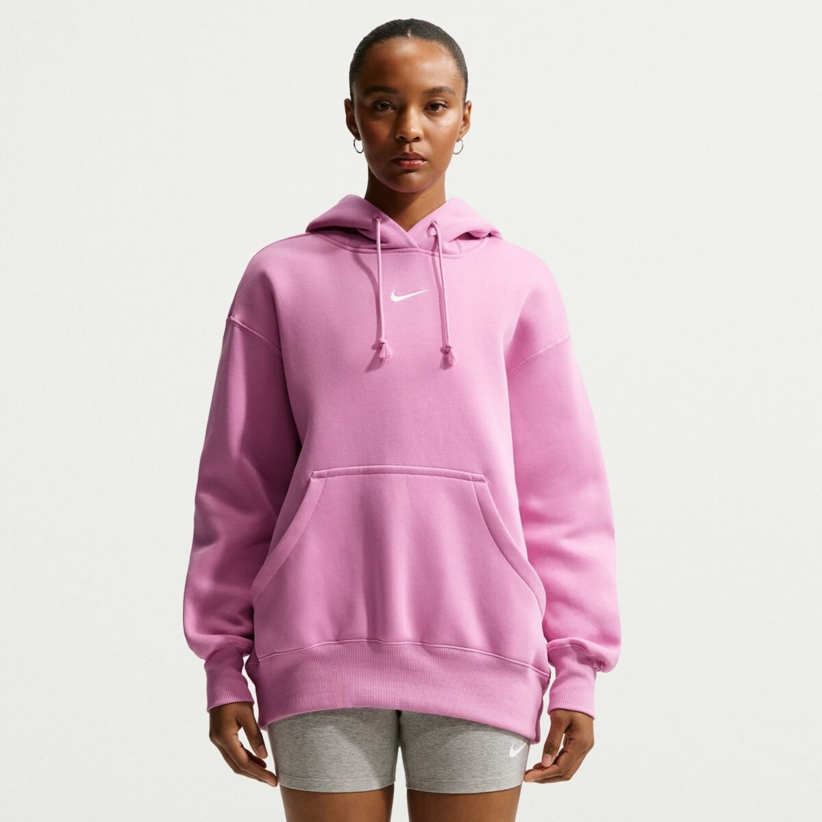 禅 52 NIKE SPORTSWEAR PHOENIX FLEECE OVERSIZED PULLOVER HOODIE džemperiai