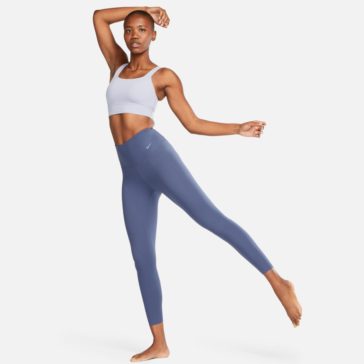 NIKE ZENVY WOMEN'S HIGH-WAISTED 7/8 LEGGINGS kelnės