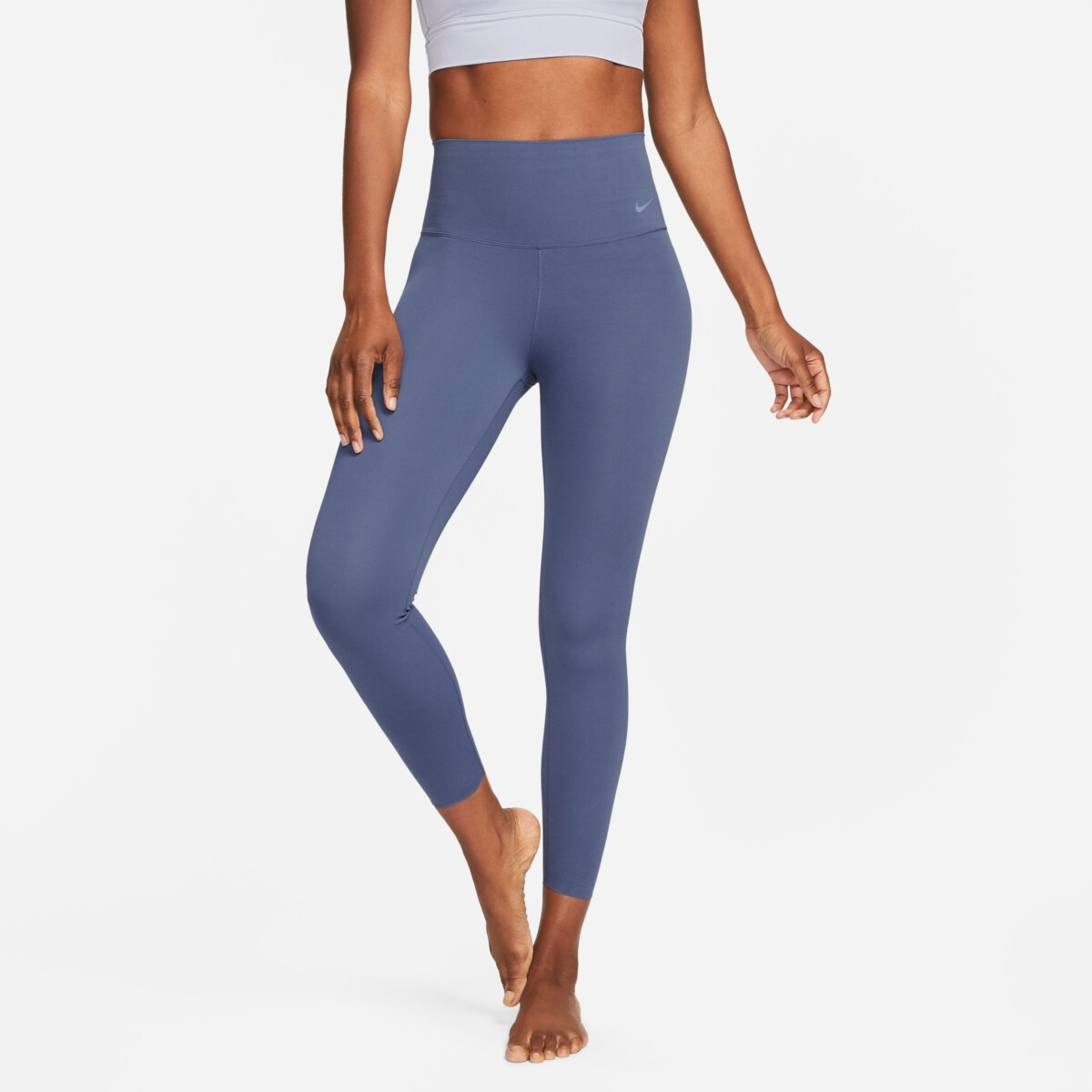 NIKE ZENVY WOMEN'S HIGH-WAISTED 7/8 LEGGINGS kelnės