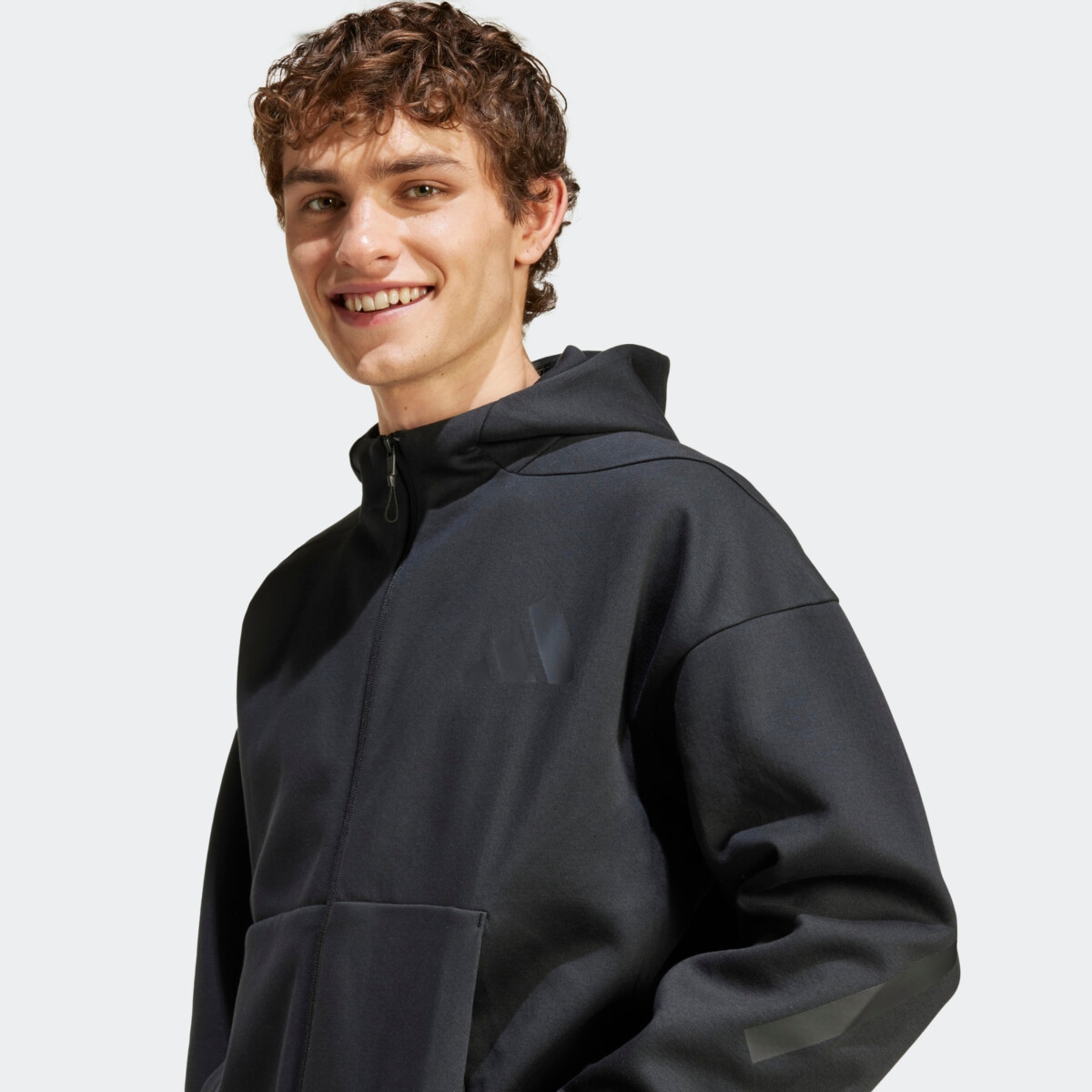ADIDAS Z.N.E. FULL-ZIP HOODED TRACK JACKET džemperiai