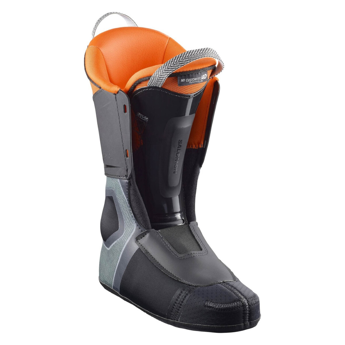 ほだか BOAシステム スノーボードブーツ ブラック/オレンジ SALOMON S/PRO SUPRA BOA® 110 ALPINE SKI BOOTS slidinėjimo batai