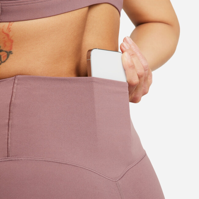 NIKE ZENVY WOMEN'S HIGH-WAISTED 7/8 LEGGINGS kelnės