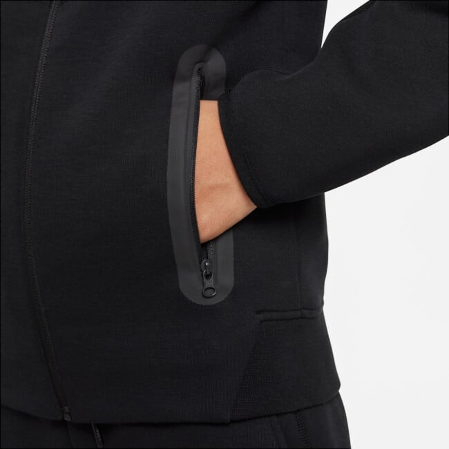 Nike Tech Fleece ジップアップ パーカー | ブラック | FARFETCH JP