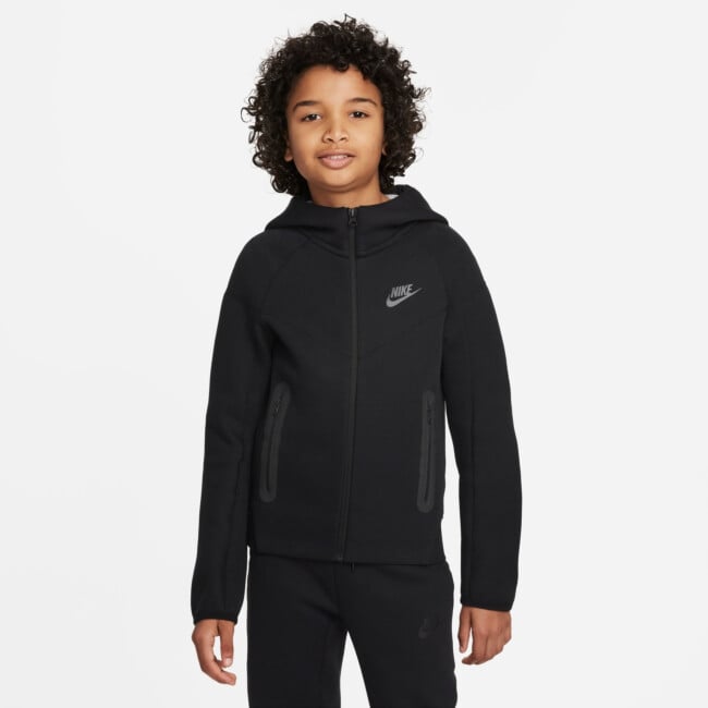 NIKE SPORTSWEAR TECH FLEECE BOYS' FULL-ZIP HOODIE džemperiai