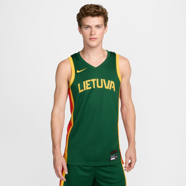 ウェア NIKE basketball shirt NIKE LITHUANIA LIMITED ROAD marškinėliai