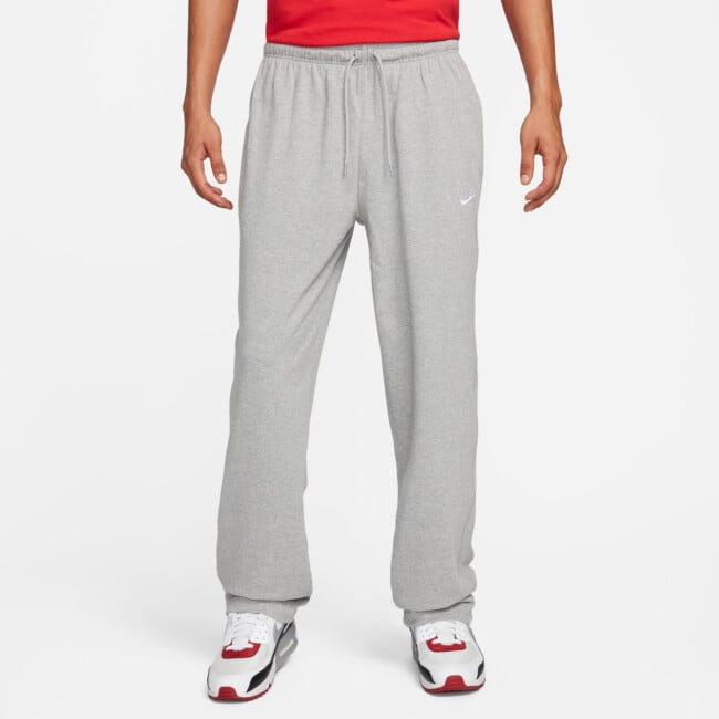 NIKE CLUB FLEECE MEN'S KNIT OPEN-HEM PANTS kelnės