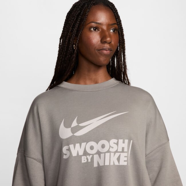 いラインアップ WOMEN'S SPORTSWEAR NIKE FLEECE CREW-NECK OVERSIZED スニーカー