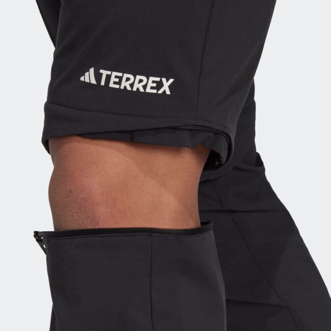 ADIDAS MEN'S TERREX UTILITAS HIKING ZIP-OFF PANTS kelnės