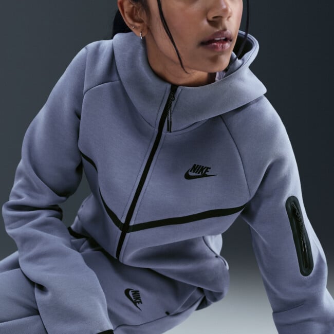 NIKE SPORTSWEAR TECH FLEECE WINDRUNNER FULL-ZIP HOODIE džemperiai