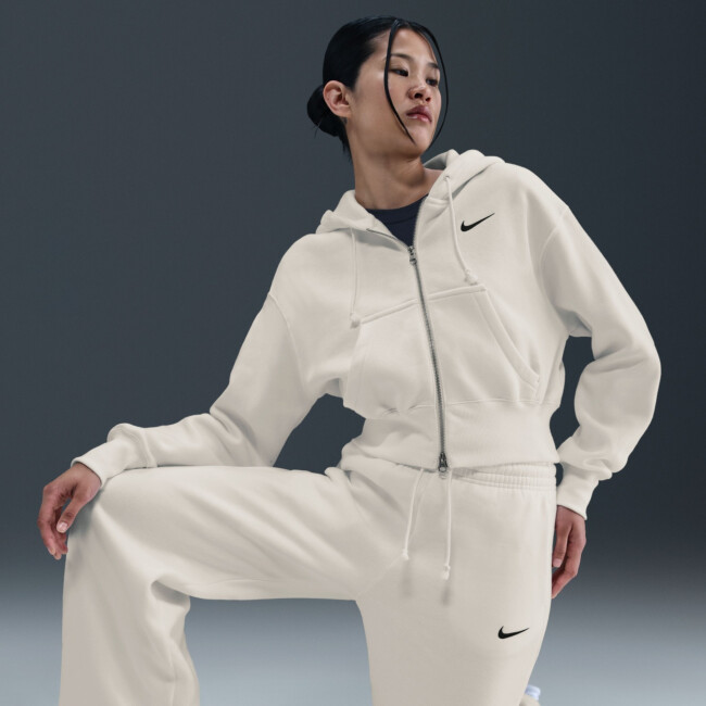 NIKE SPORTSWEAR PHOENIX FLEECE HIGH RISE WIDE-LEG PANTS kelnės