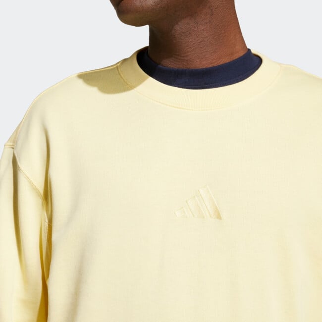 ADIDAS MEN'S ALL SZN FRENCH TERRY CREW SWEATSHIRT džemperiai