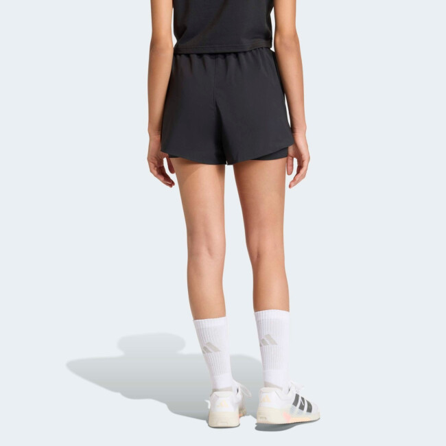 ADIDAS D4T WORKOUT GO TO 2IN1 HIGH RISE SHORTS šortai